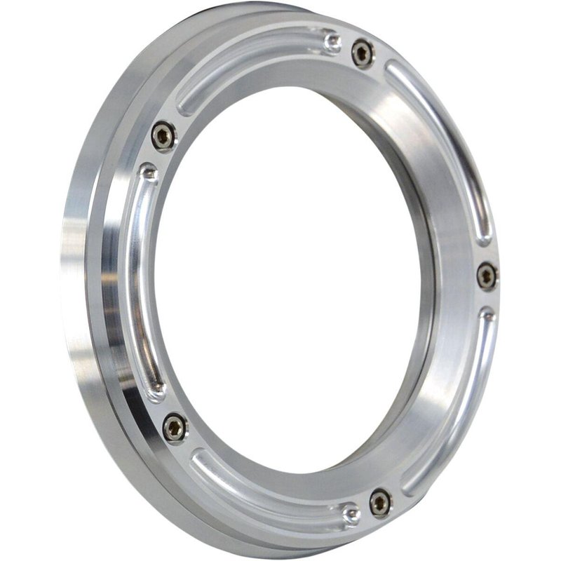TM-0042R - Trask Assault Derby Cover with Window For Harley Davidson FLDE 1750 2019-2020 - Silver
