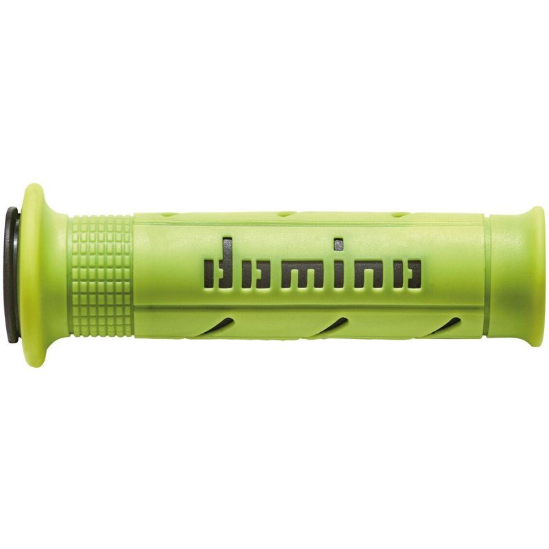 A25041C4050C7-0 - Domino A250 Road Grips - Black/Fluorescent Yellow