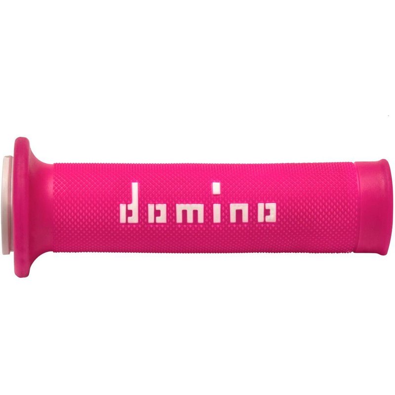 A01041C4643B7-0 - Domino A010 Grips - Fuchsia/White