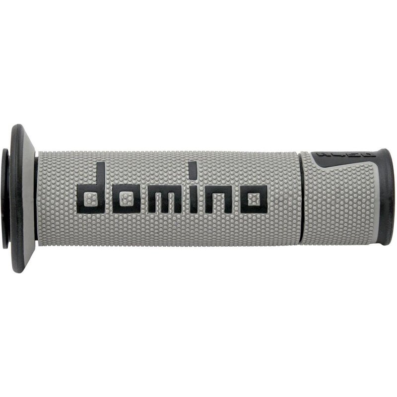 A45041C4052B7-0 - Domino A450 Road/Race Grips - Grey/Black