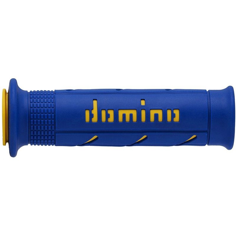 A25041C4748C7-0 - Domino A250 Road Grips - Blue/Yellow