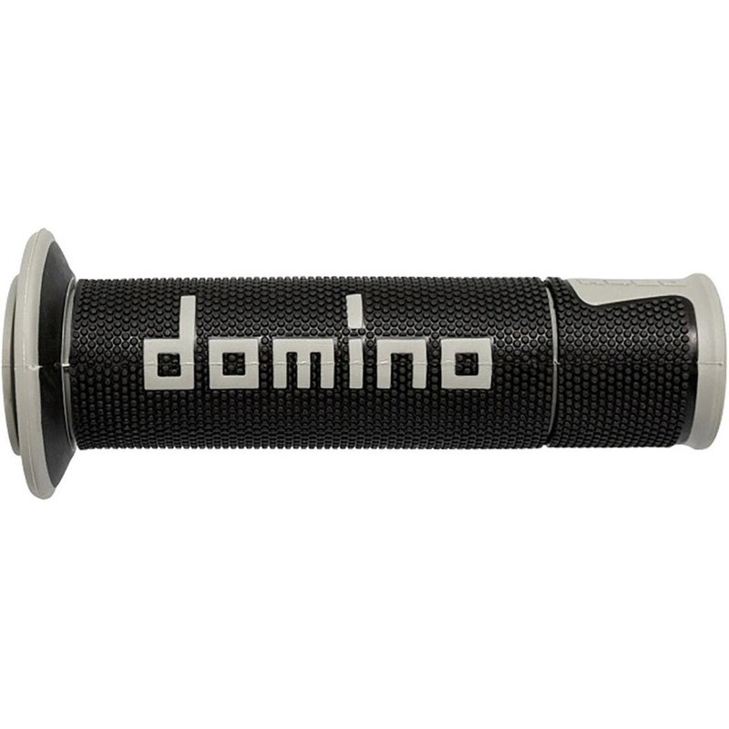 A45041C5240B7-0 - Domino A450 Road/Race Grips - Black/Grey