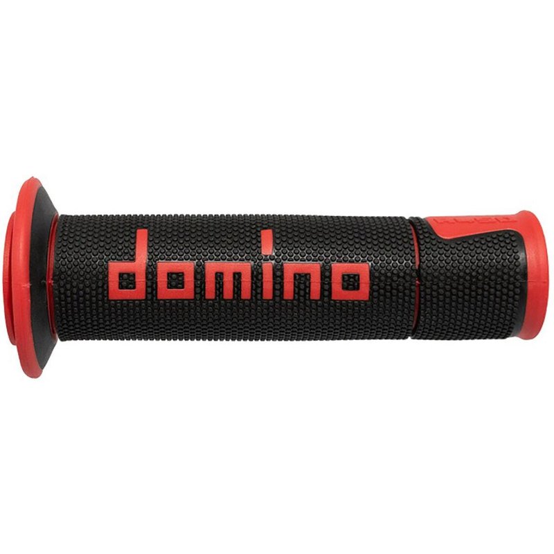 A45041C4240B7-0 - Domino A450 Road/Race Grips - Black/Red