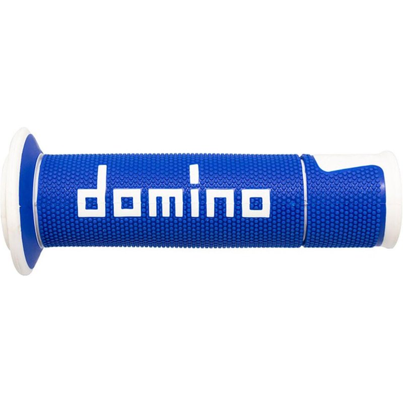 A45041C4648B7-0 - Domino A450 Road/Race Grips - Blue/White