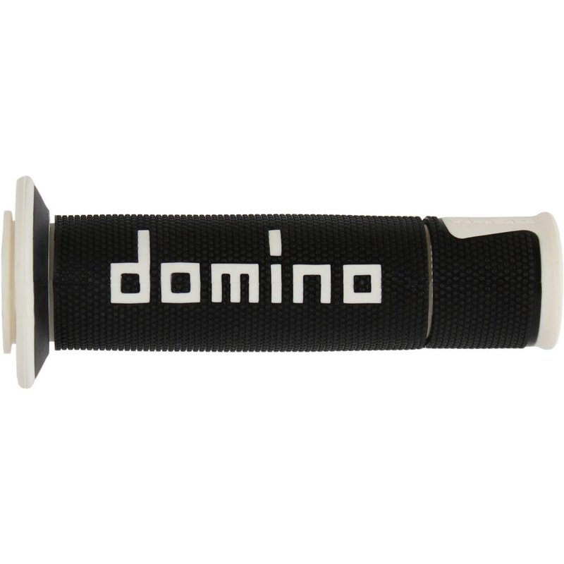 A45041C4640B7-0 - Domino A450 Road/Race Grips - Black/White