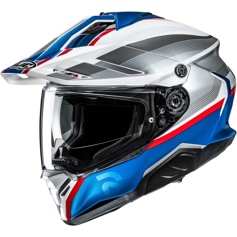 HJC RPHA 91 Rafino Flip Front Motorcycle Helmet XS White Red Blue (MC21)