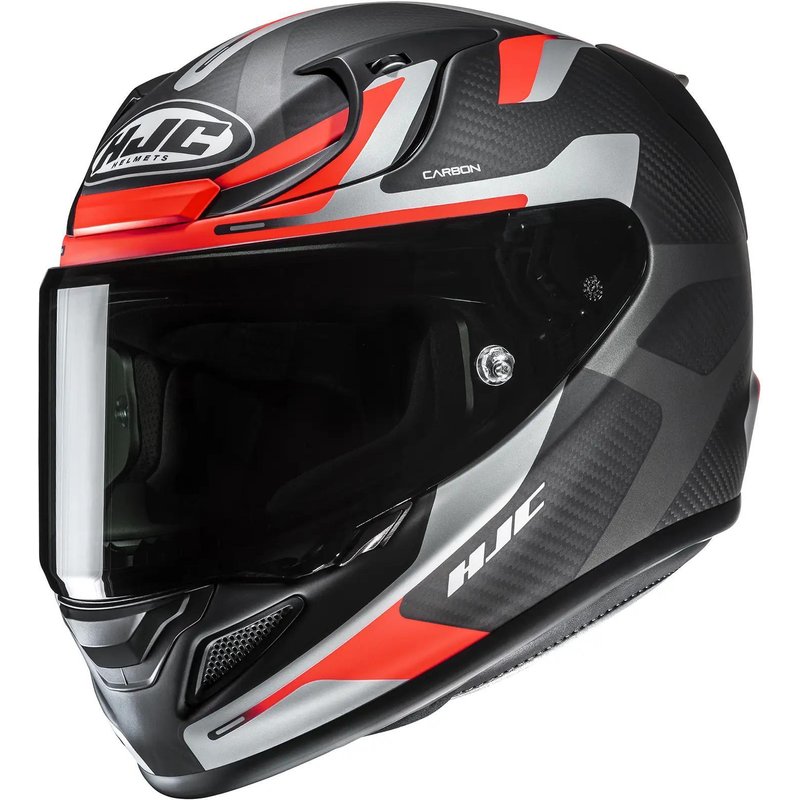 HJC RPHA 12 Carbon Xentra MC6HSF Fluo Orange Motorcycle Helmet