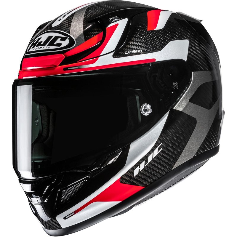 HJC RPHA 12 Carbon Xentra MC1 Red Motorcycle Helmet