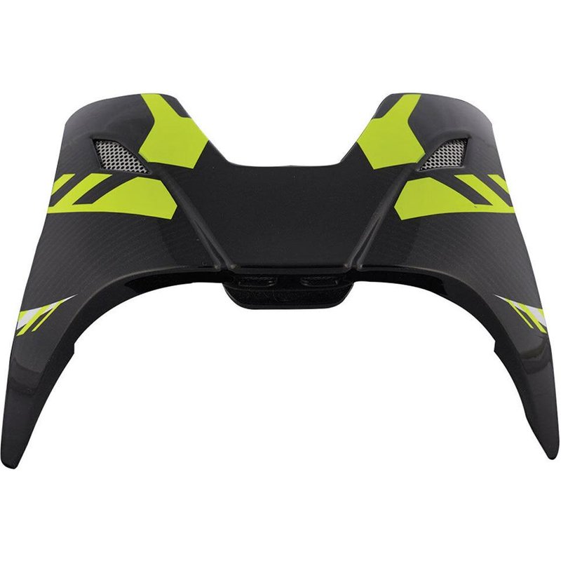 6670 - HJC FG-ST Rear Vent Crono MC-4 Green Motorcycle Helmet