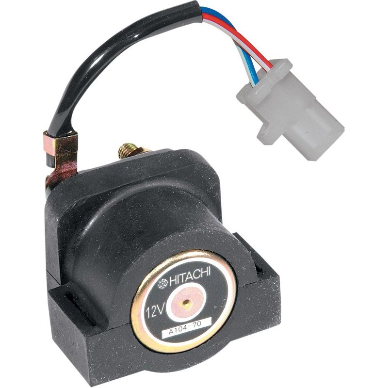 65-403 - Ricks Solenoid Switch For Aprilia Atlantic 200 2003-2004 - Black
