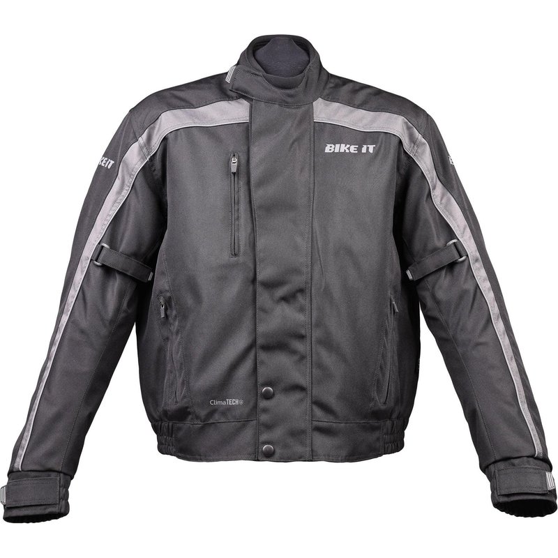 Bike It Herm Textile Waterproof Motorcycle Bomber Casual Jacket