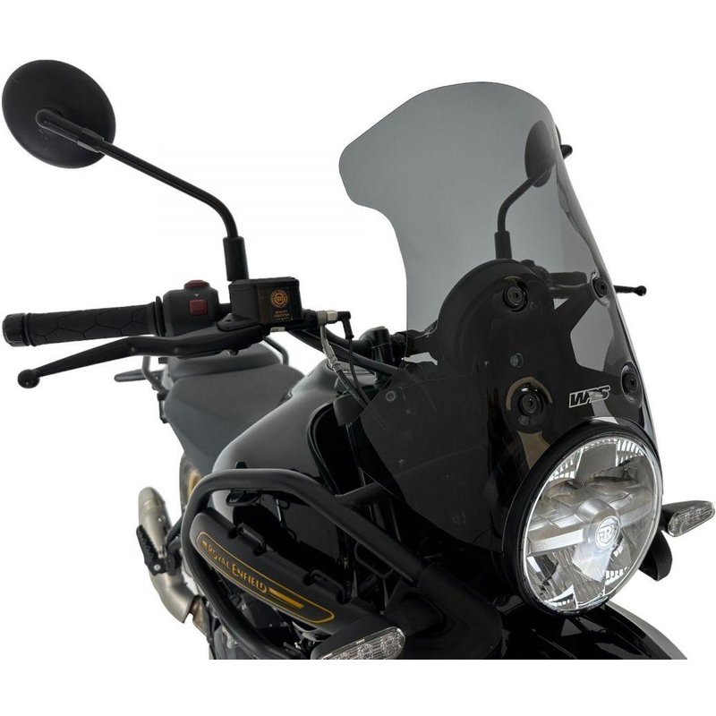RE002FS - WRS Windscreen For Royal Enfield Himalayan 450 ABS 2024-2025 32.5 cm (12-3/4") - Dark Smoke