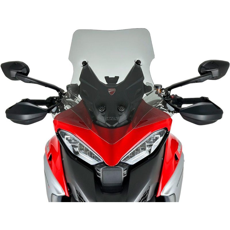 DU032F - WRS Windscreen For Ducati MultiStrada V4 1200 ABS 2022-2023 51 cm (20") - Smoke