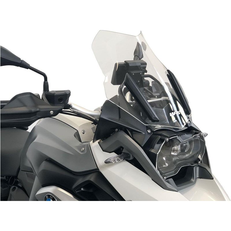 BM040T - WRS Windscreen For BMW R 1200 GS ABS 2013-2019 38.5 cm (15-1/4") - Clear