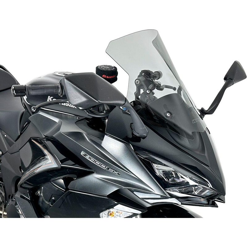 KA015F - WRS Windscreen For Kawasaki Ninja 1000 SX ABS 2020-2023 39 cm (15-3/8") - Smoke