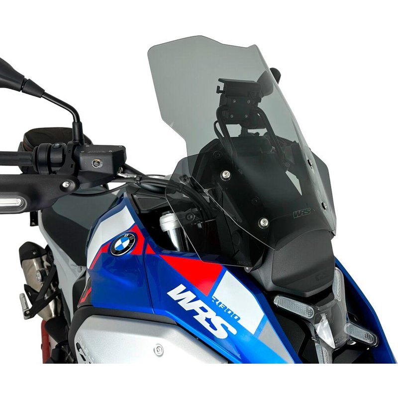 BM090F - WRS Windshield For BMW R 1300 GS ABS 2023-2026 43 cm (17") - Smoke