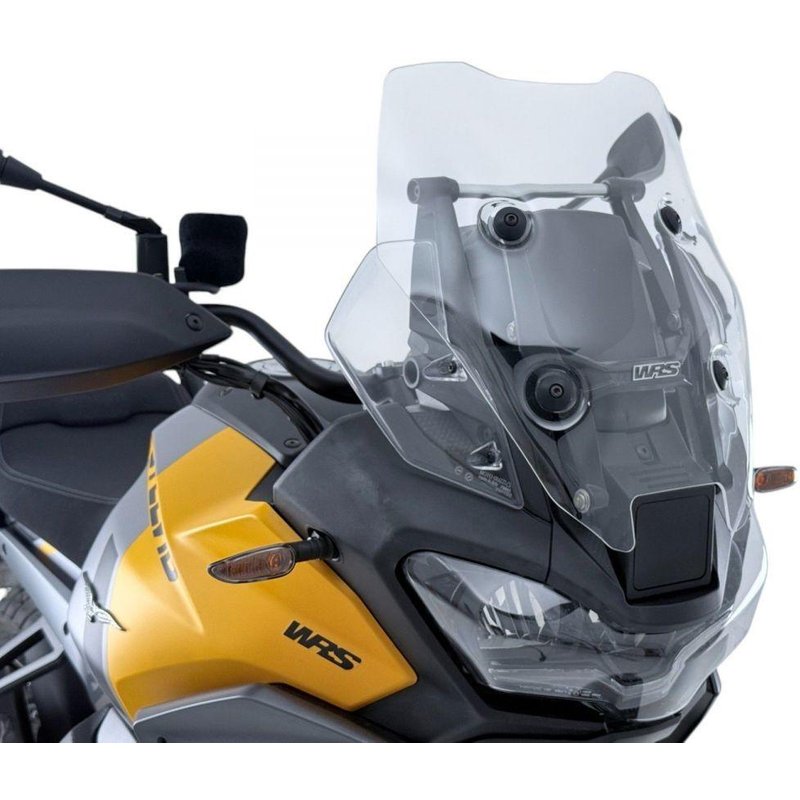 MG003T - WRS Windscreen For Moto Guzzi Stelvio 1000 ABS 2024-2025 - Clear