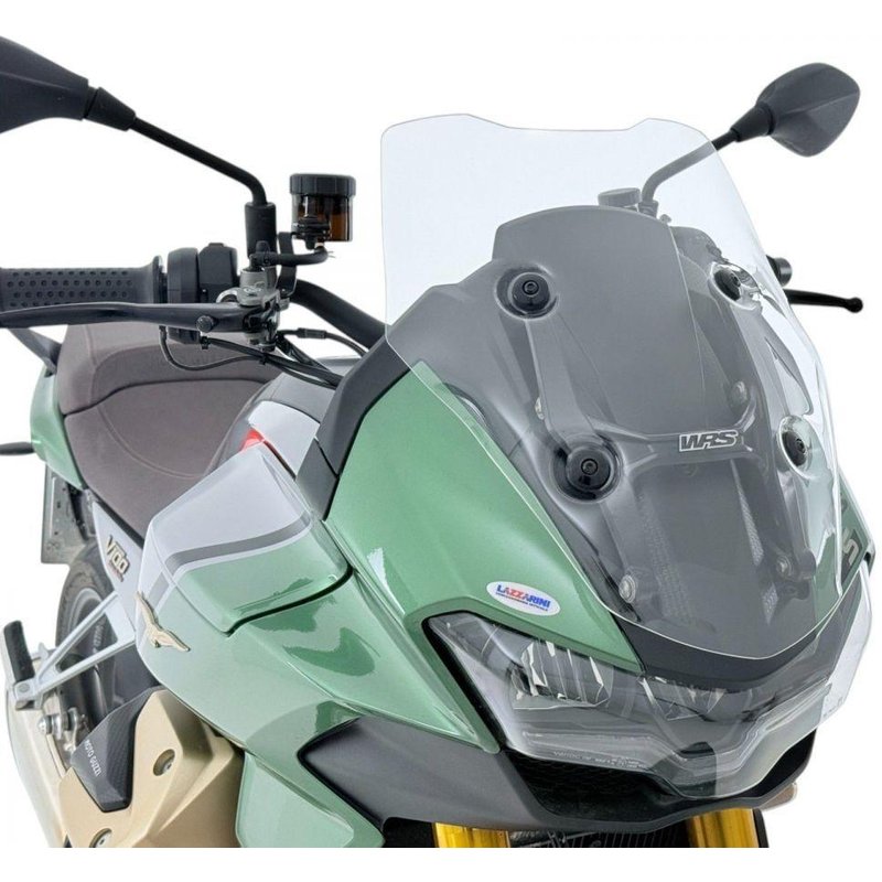 MG008T - WRS Windscreen For Moto Guzzi V100 1050 Mandello ABS 2022-2024 40.5 cm (16") - Clear