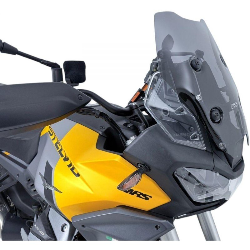 MG003FS - WRS Windscreen For Moto Guzzi Stelvio 1000 ABS 2024-2025 - Dark Smoke