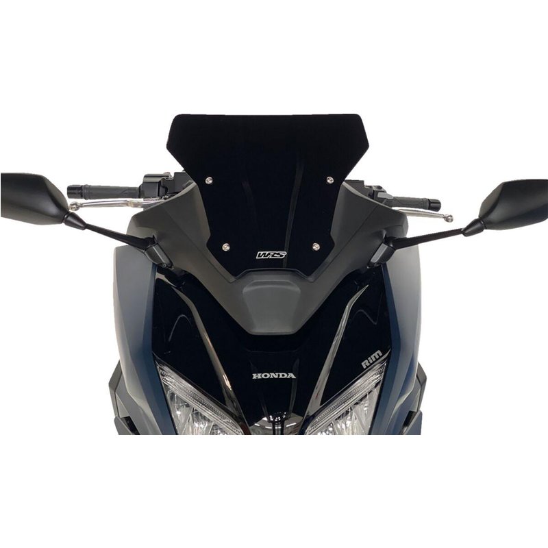 HO047NL - WRS Windscreen for Scooter For Honda NSS 750 ABS 2021-2024 30 cm (11-3/4") - Black
