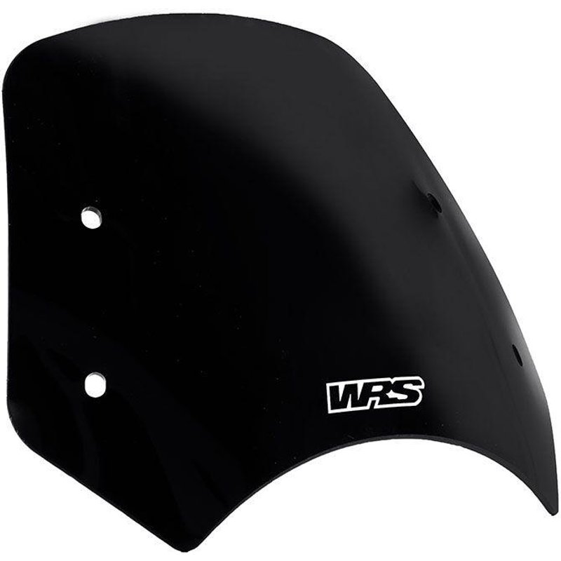 BE006NL - WRS Windscreen For Benelli Leoncino 500 ABS 2017-2023 19 cm (7-1/2") - Black