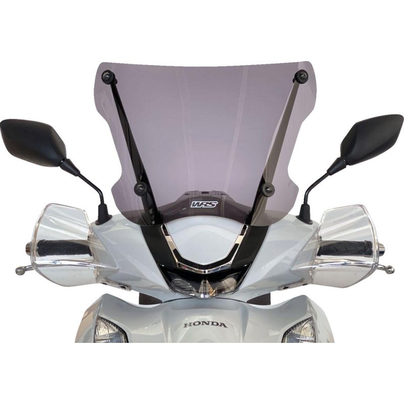 HO050FS - WRS Windscreen For Honda SH 125 I ABS 2020-2022 30 cm (11-3/4") - Dark Smoke