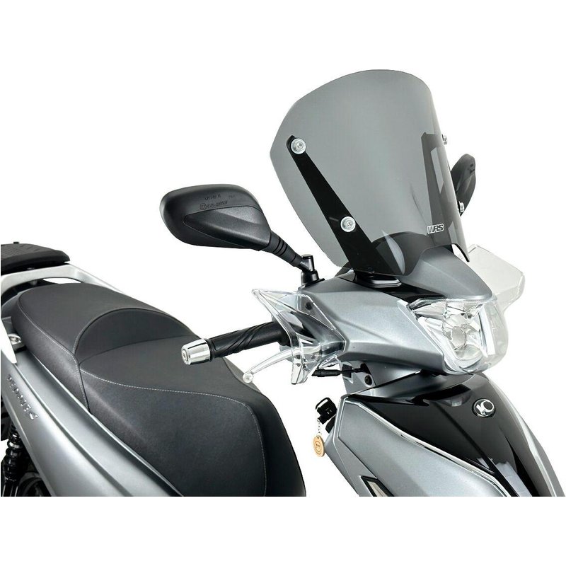 KY002FS - WRS Windscreen For Kymco People 125 S 2014-2016 29 cm (11-1/2") - Dark Smoke