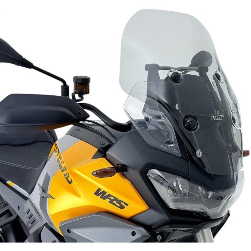 MG004F - WRS Windscreen For Moto Guzzi Stelvio 1000 ABS 2024-2025 - Smoke