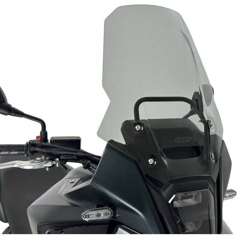HO076F - WRS Windscreen For Honda NX 500 A 2024-2026 46.5 cm (18-1/4") - Smoke