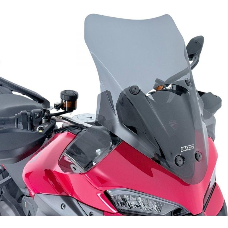 DU036FS - WRS Windscreen For Ducati MultiStrada V2 900 ABS 2025-2026 51.5 cm (20-1/4") - Dark Smoke