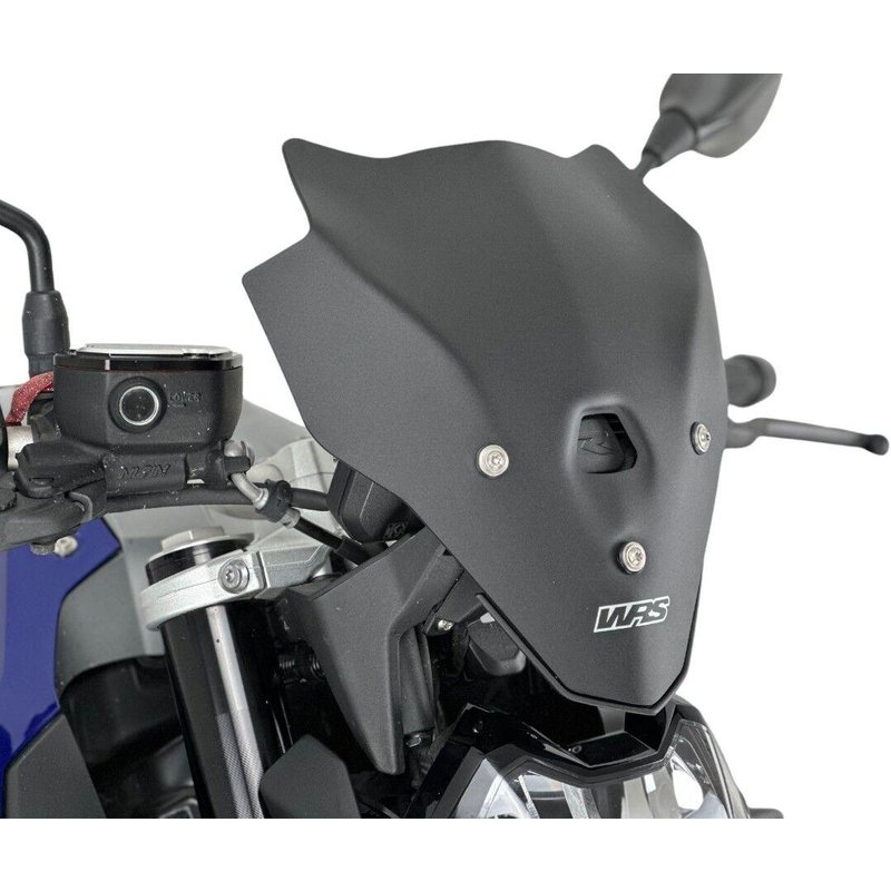 BM101NO - WRS Windscreen For BMW F 900 R ABS 2020-2024 29.5 cm (11-5/8") - Black