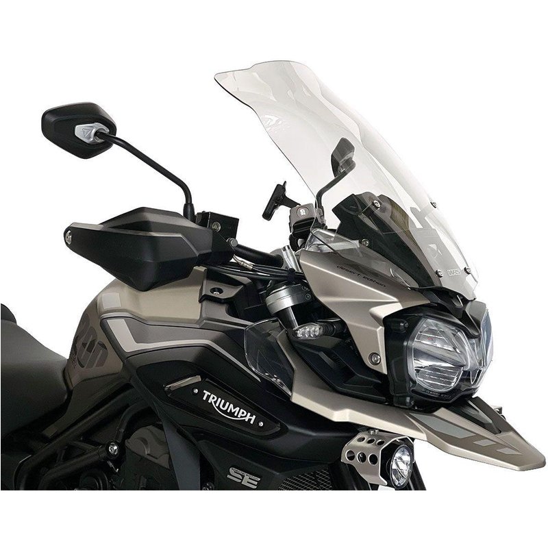 TR002T - WRS Windscreen For Triumph Tiger Explorer XCA ABS 2016-2020 59 cm (23-1/4") - Clear