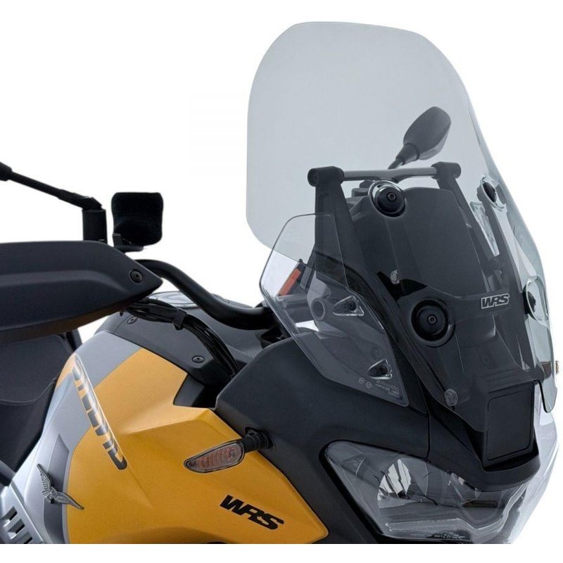 MG001F - WRS Windscreen For Moto Guzzi Stelvio 1000 ABS 2024-2025 - Smoke