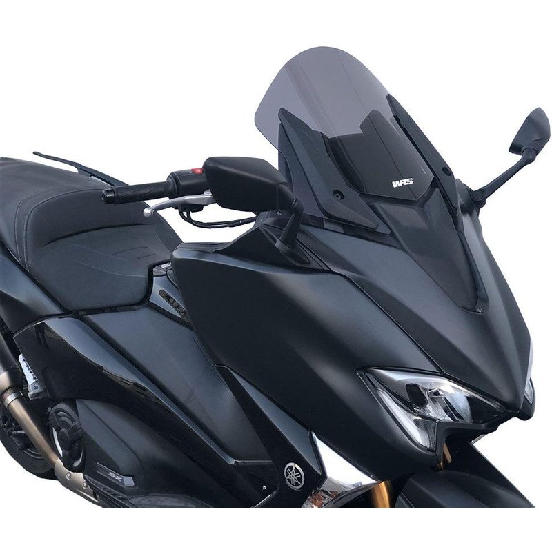 YA003FS - WRS Windscreen For Yamaha XP 530 T-Max ABS 2017-2019 37 cm (14-1/2") - Dark Smoke