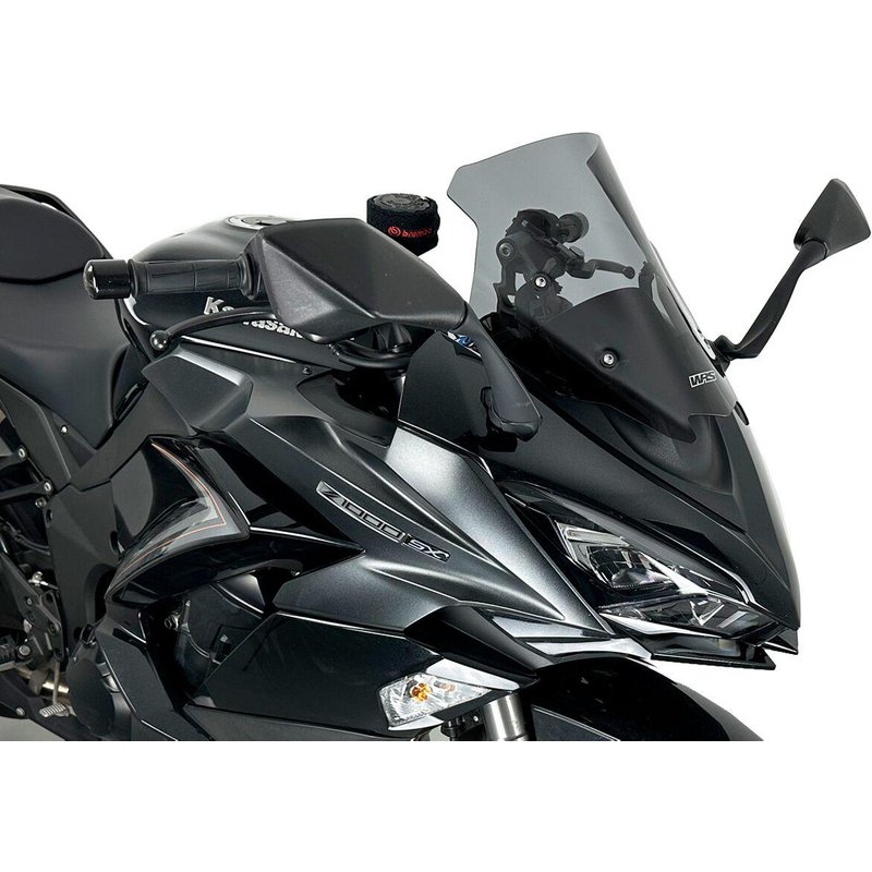 KA016FS - WRS Windscreen For Kawasaki Ninja 1000 SX ABS 2020-2023 32 cm (12-1/2") - Dark Smoke