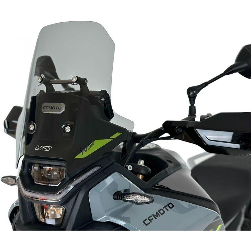 CF005F - WRS Windscreen Touring CF Moto For CF Moto MT 450 ABS 2024-2026 36 cm (14-1/4") - Smoke