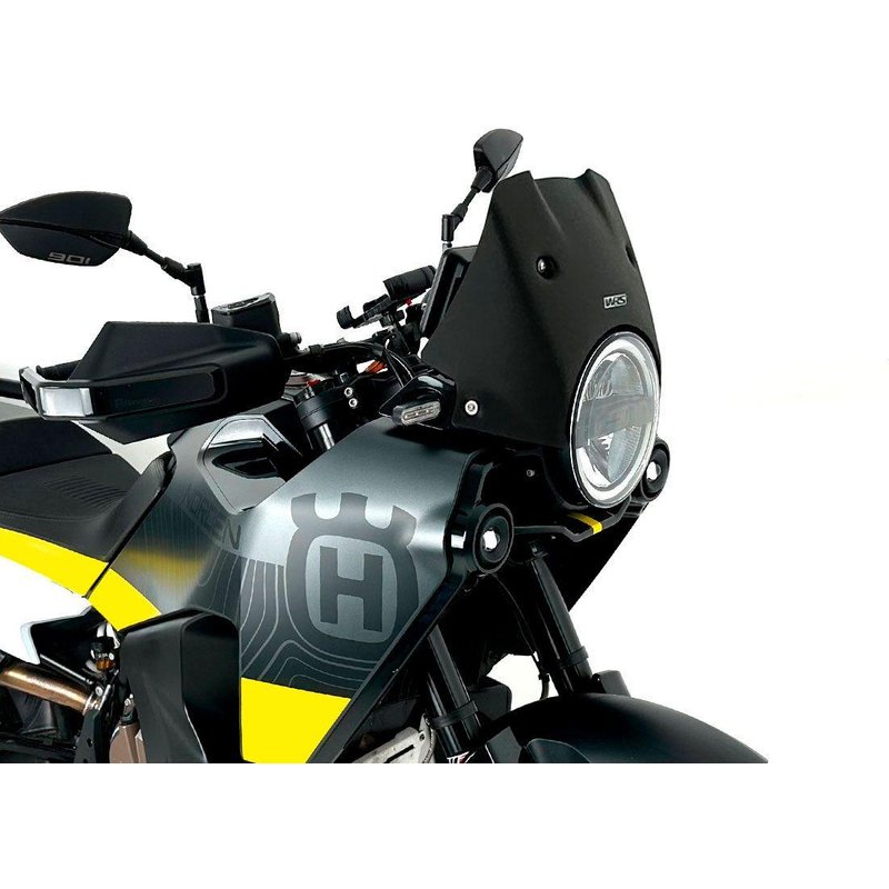 HU003NO - WRS Windscreen For Husqvarna Norden 901 ABS 2022-2024 - Black
