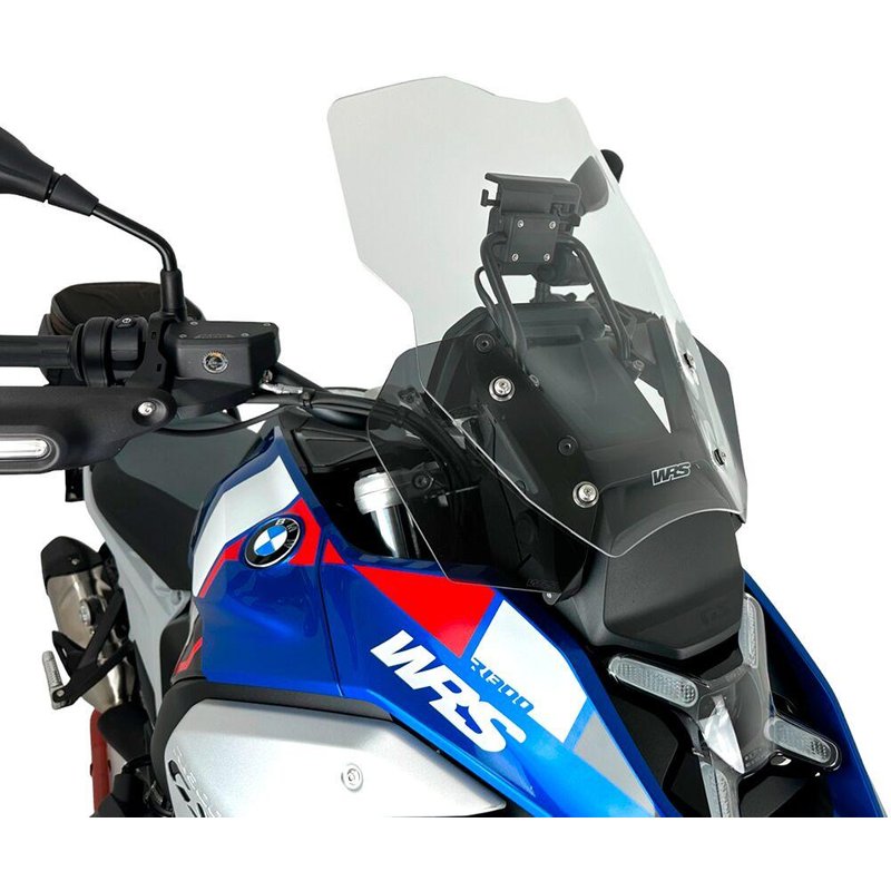 BM090T - WRS Windshield For BMW R 1300 GS ABS 2023-2026 43 cm (17") - Clear