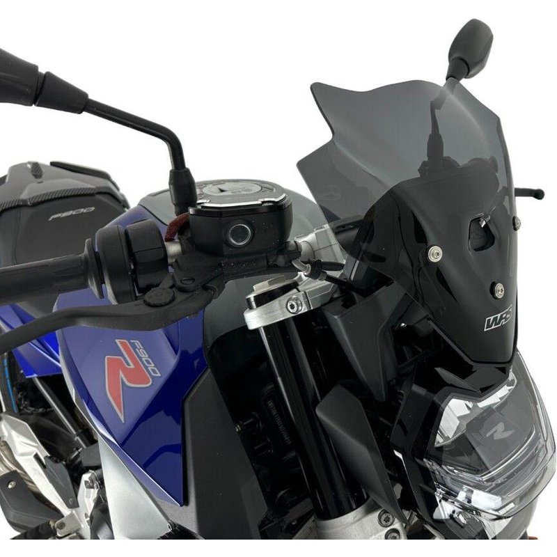 BM101FS - WRS Windscreen For BMW F 900 R ABS 2020-2024 29.5 cm (11-5/8") - Dark Smoke