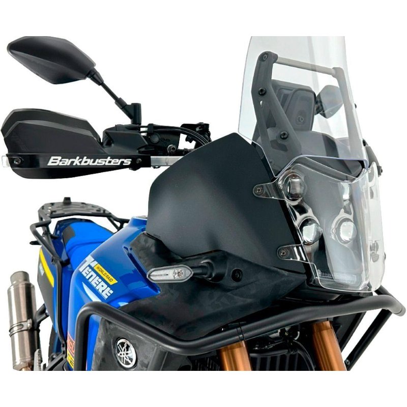 YA033NO - WRS Wind Defelctor For Yamaha XTZ 690 2022 - Black