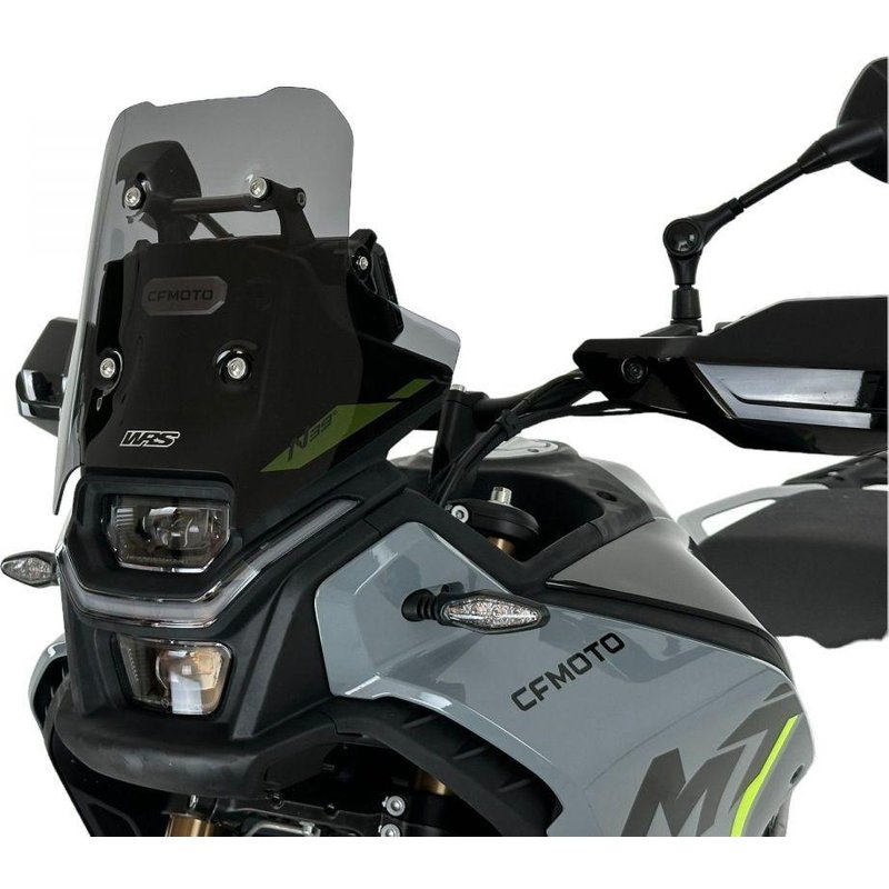 CF006FS - WRS Windscreen For CF Moto MT 450 ABS 2024-2026 - Dark Smoke