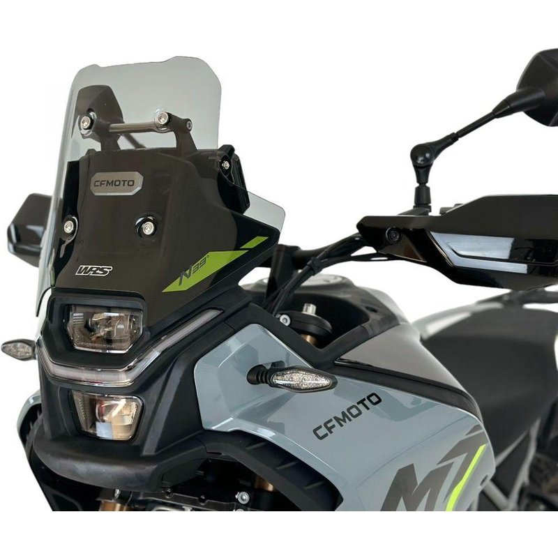 CF006F - WRS Windscreen For CF Moto MT 450 ABS 2024-2026 - Smoke