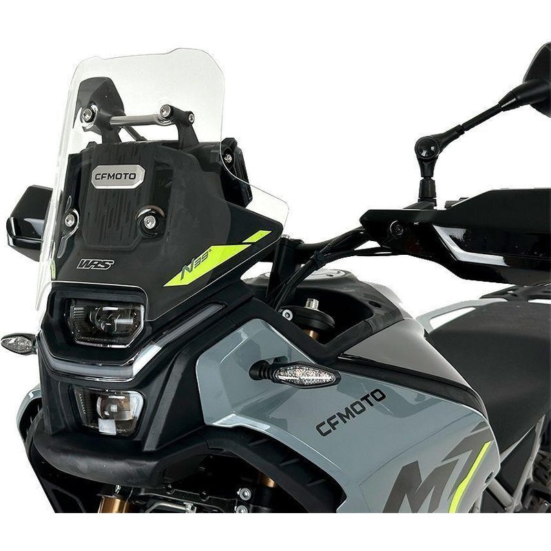 CF006T - WRS Windscreen For CF Moto MT 450 ABS 2024-2026 - Clear