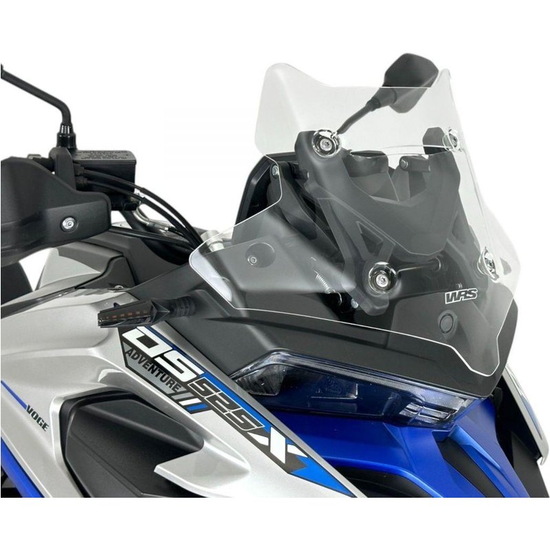 VO003T - WRS Windscreen For Voge Adventure 525 DSX ABS 2024 32.5 cm (12-3/4") - Clear