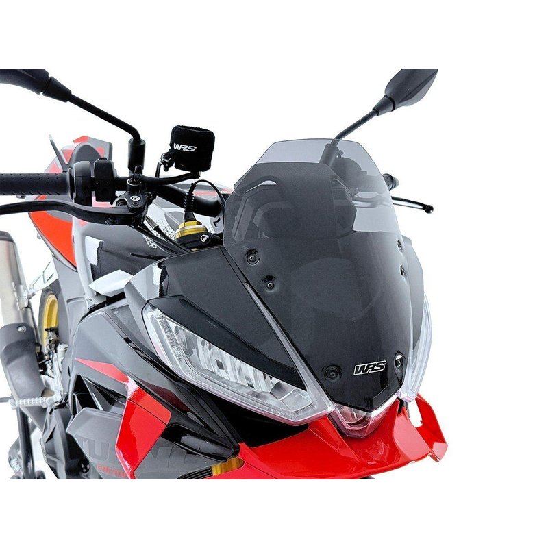 AP018FS - WRS Windscreen For Aprilia Tuono V4 1100 RR ABS 2025 - Dark Smoke