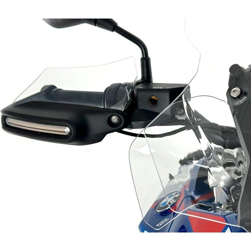 BM098TAU - WRS Hand Guards Extension Kit for BMW R 1300 GS 2023-2024 For BMW R 1300 GS ABS - Transparent