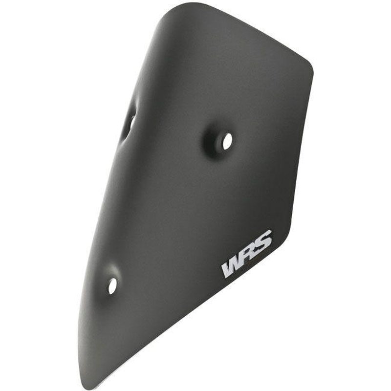 DU002NO - WRS Windscreen For Ducati MultiStrada 1200 2010-2012 37 cm (14-1/2") - Black