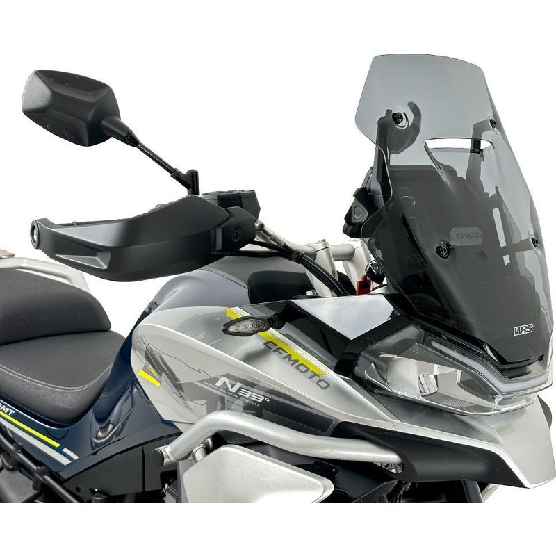 CF002FS - WRS Windscreen Standard CF MOTO 800MT For CF Moto MT 800 ABS 2022-2024 46.5 cm (18-1/4") - Dark Smoke