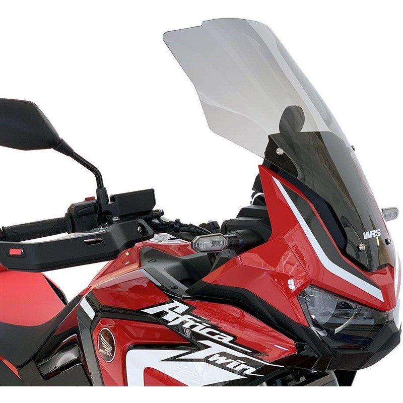 HO028F - WRS Windscreen For Honda CRF1100L ABS Africa Twin 2020-2023 56 cm (22") - Dark Smoke
