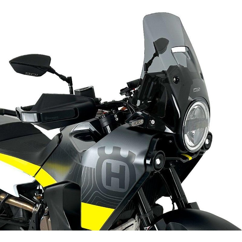 HU002FS - WRS Motorcycle Fairing Windscreen For Husqvarna Norden 901 ABS 2022-2024 33.5 cm (13-1/4") - Dark Smoke